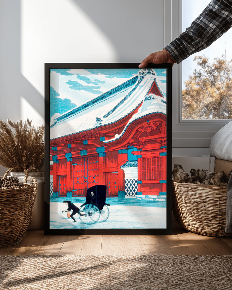 Snow Temple Poster Tablosu