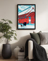 Snow Temple Poster Tablosu