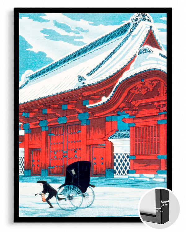 Snow Temple Poster Tablosu