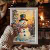 Snowdrift Landscape Poster Tablosu