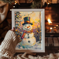 Snowdrift Landscape Poster Tablosu