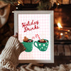 Snowman Building Joy Poster Tablosu