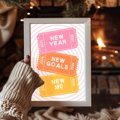 Snowy Hilltop View Poster Tablosu