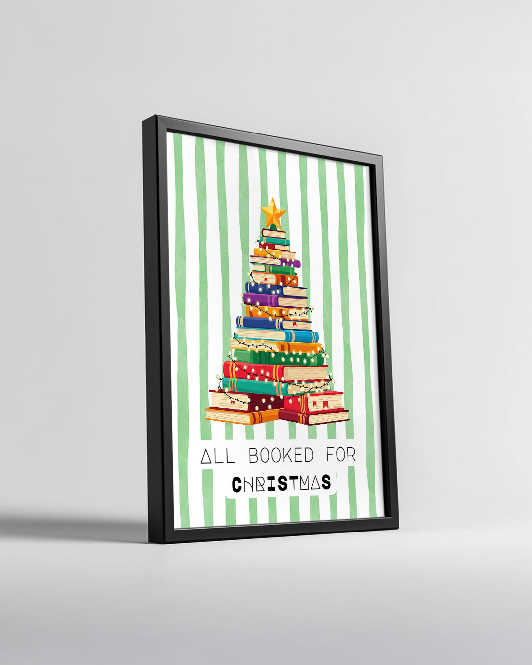 Snowy Pathway Home Poster Tablosu