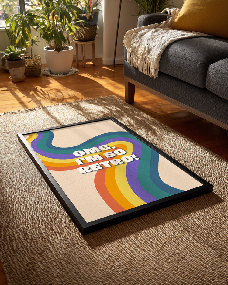 So Retro Poster Tablosu