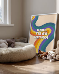 So Retro Poster Tablosu