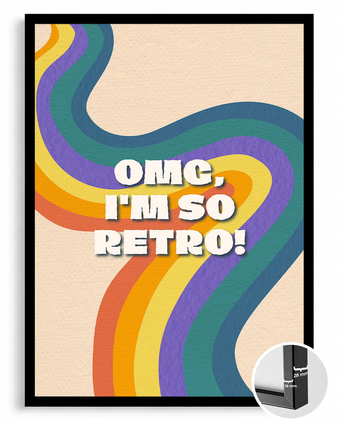 So Retro Poster Tablosu