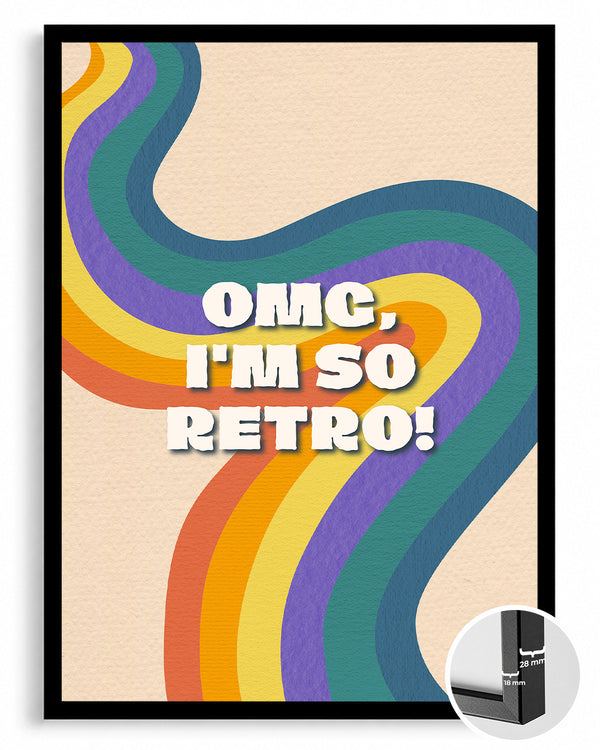 So Retro Poster Tablosu