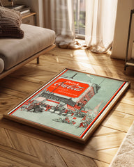 Soda Town Poster Tablosu