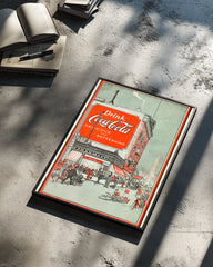 Soda Town Poster Tablosu