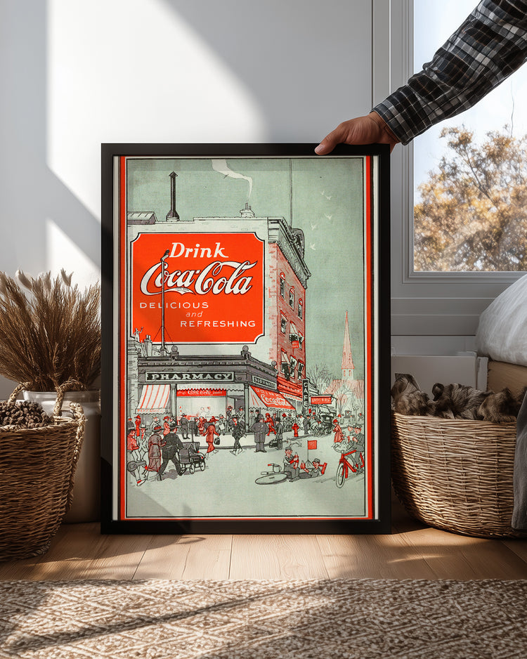 Soda Town Poster Tablosu