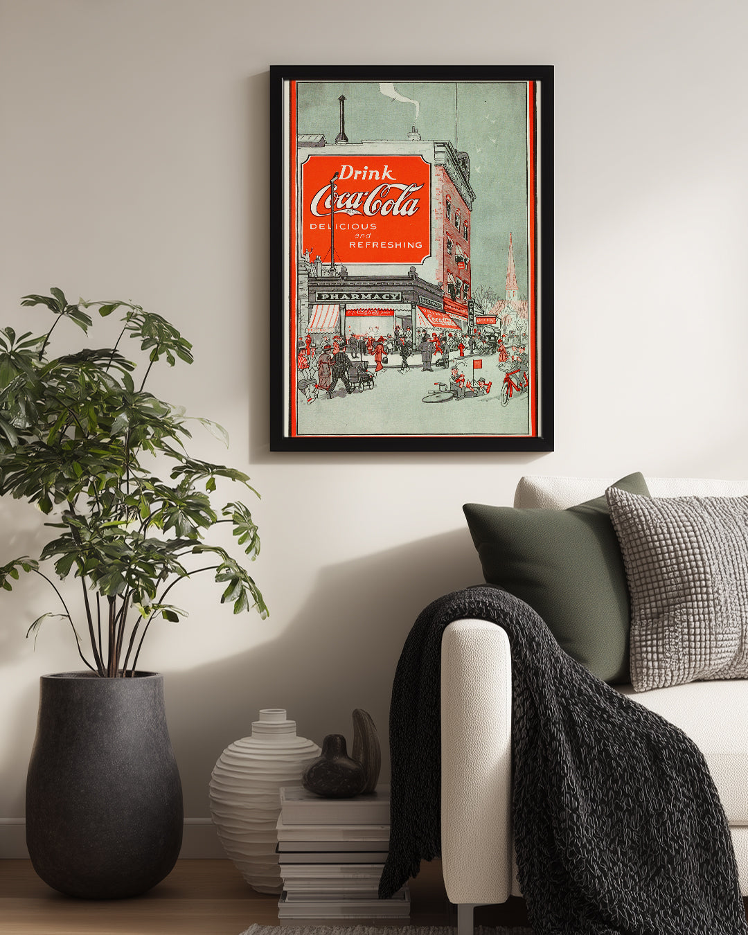Soda Town Poster Tablosu