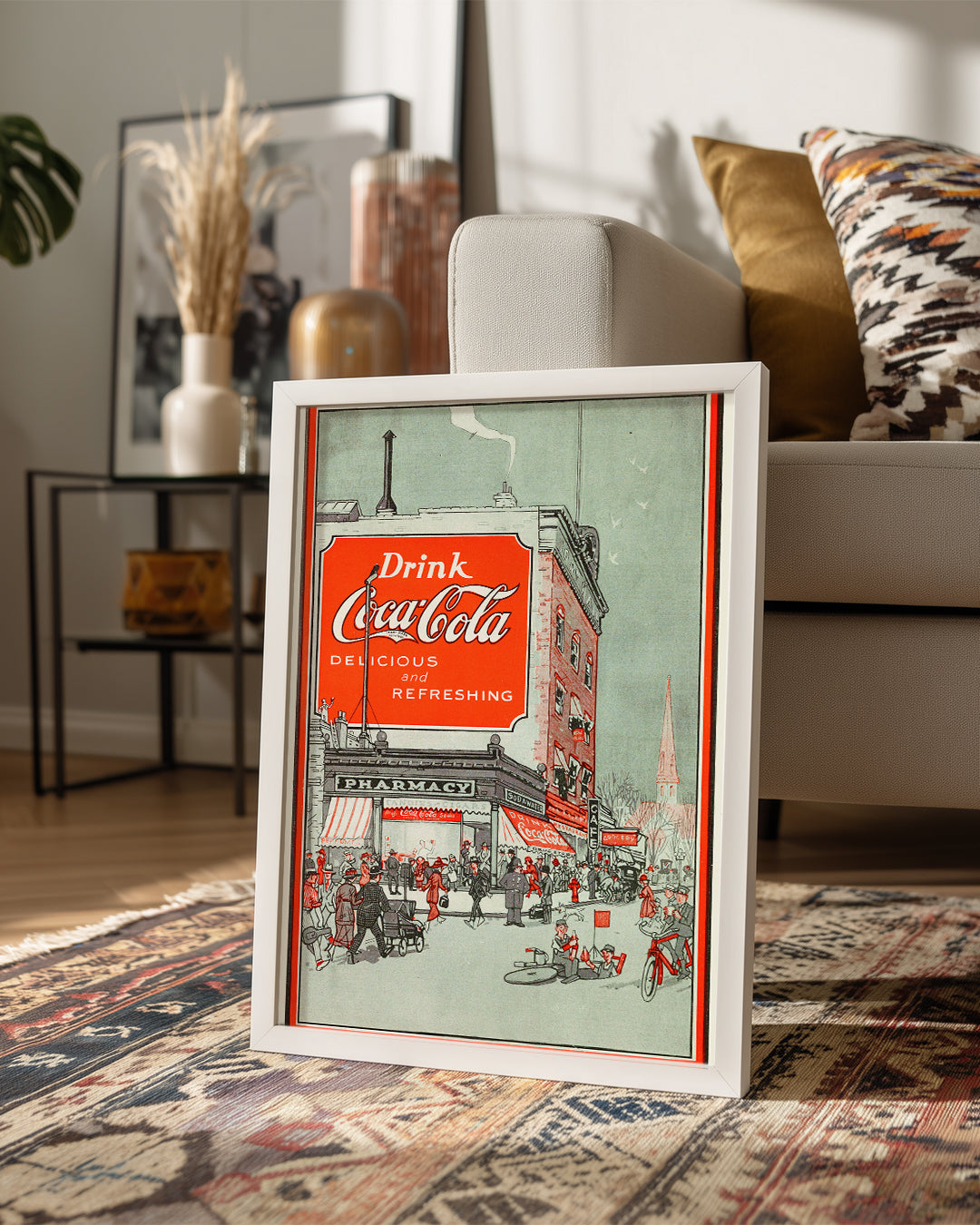 Soda Town Poster Tablosu