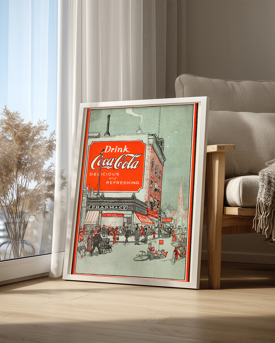Soda Town Poster Tablosu