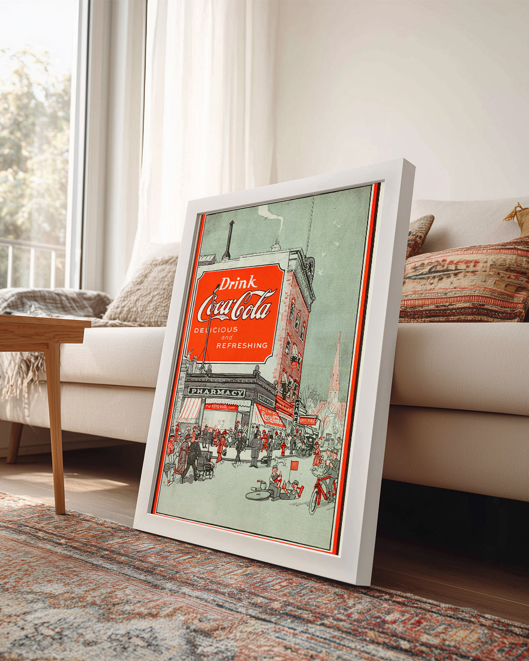 Soda Town Poster Tablosu
