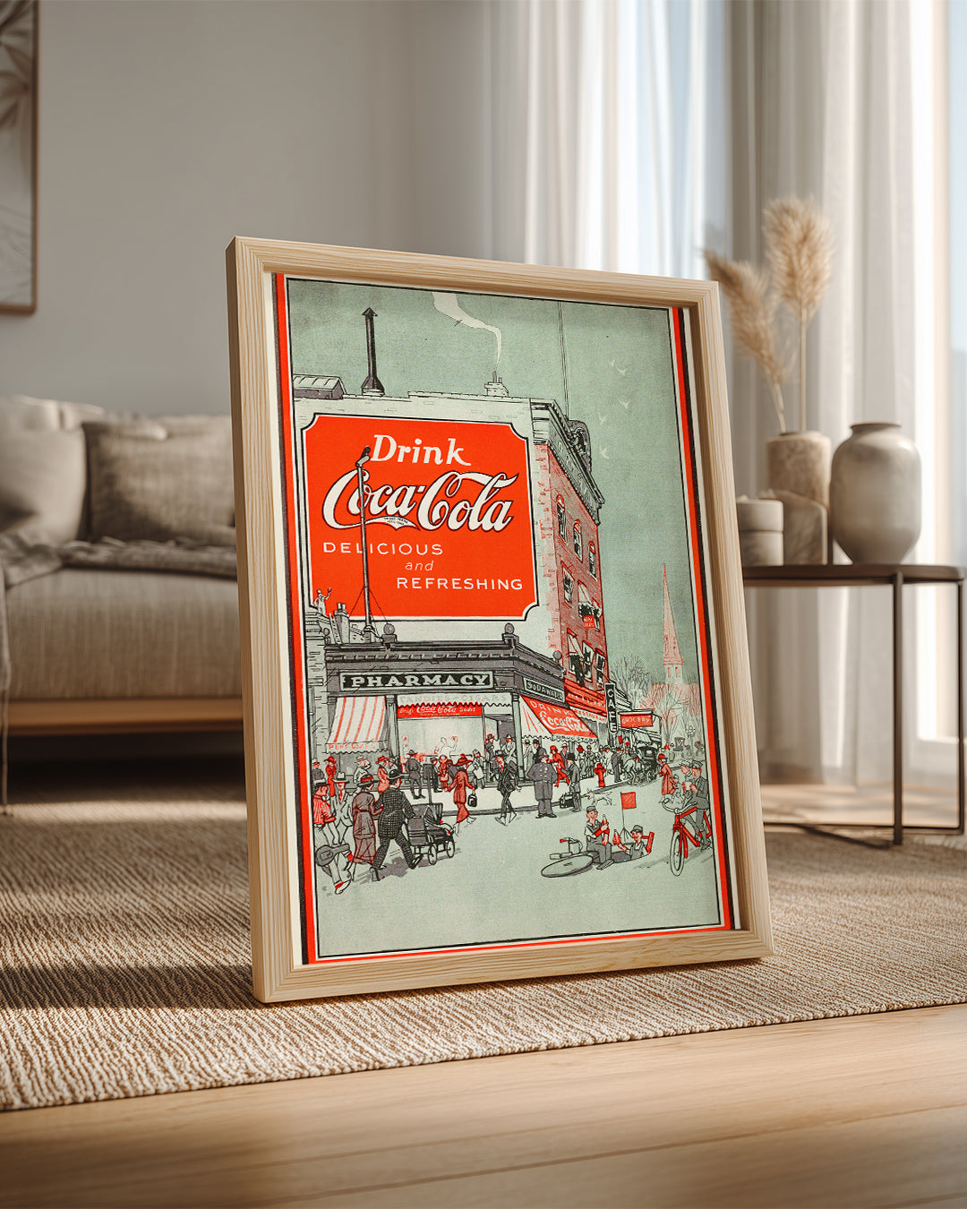 Soda Town Poster Tablosu