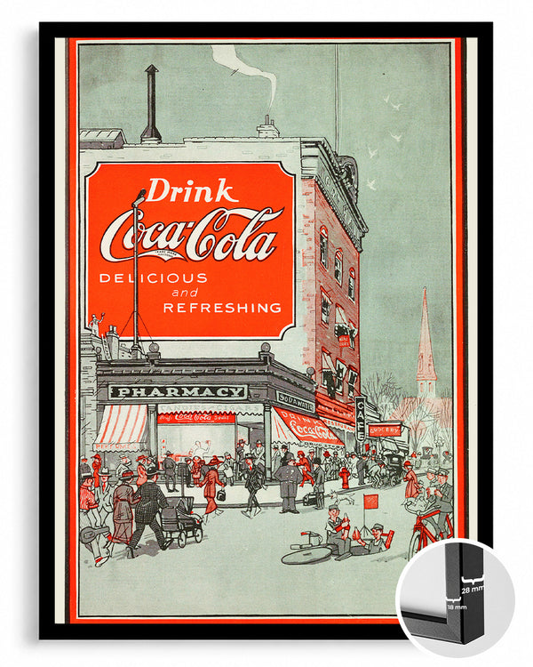 Soda Town Poster Tablosu