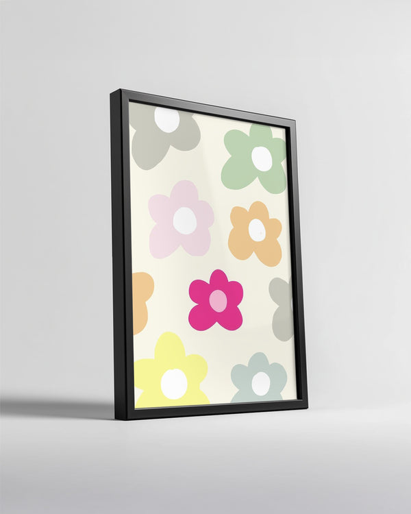 Soft Daisy Poster Tablosu