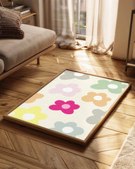 Soft Daisy Poster Tablosu