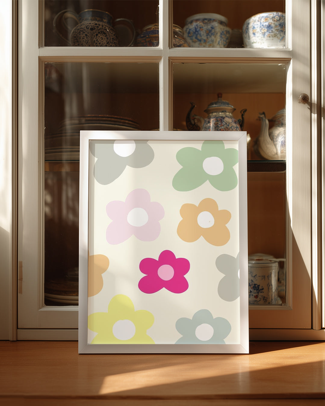 Soft Daisy Poster Tablosu