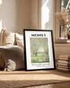 Söğüt Altında Oturan Kadın - Claude Monet - 1880 Poster Tablosu