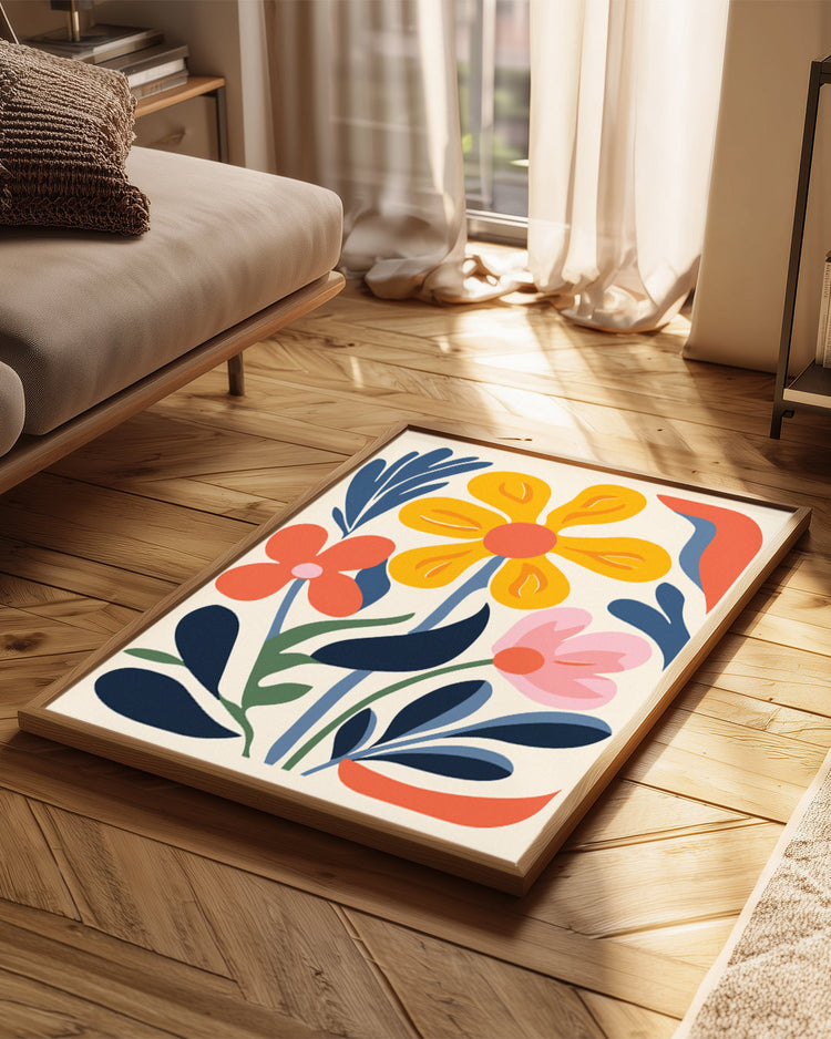 Soleil Jaune Poster Tablosu