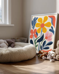 Soleil Jaune Poster Tablosu