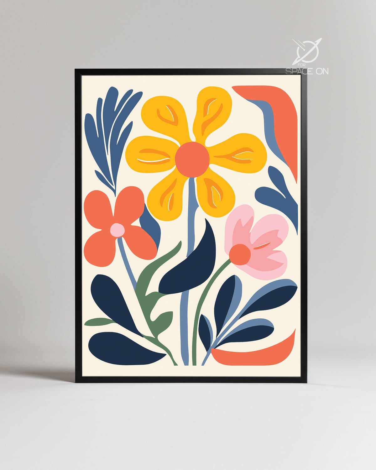 Soleil Jaune Poster Tablosu