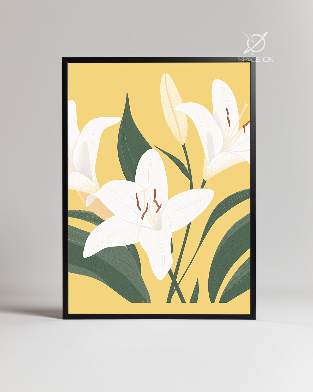 Soleil Lily Poster Tablosu