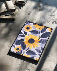 Soleil Mauve Poster Tablosu