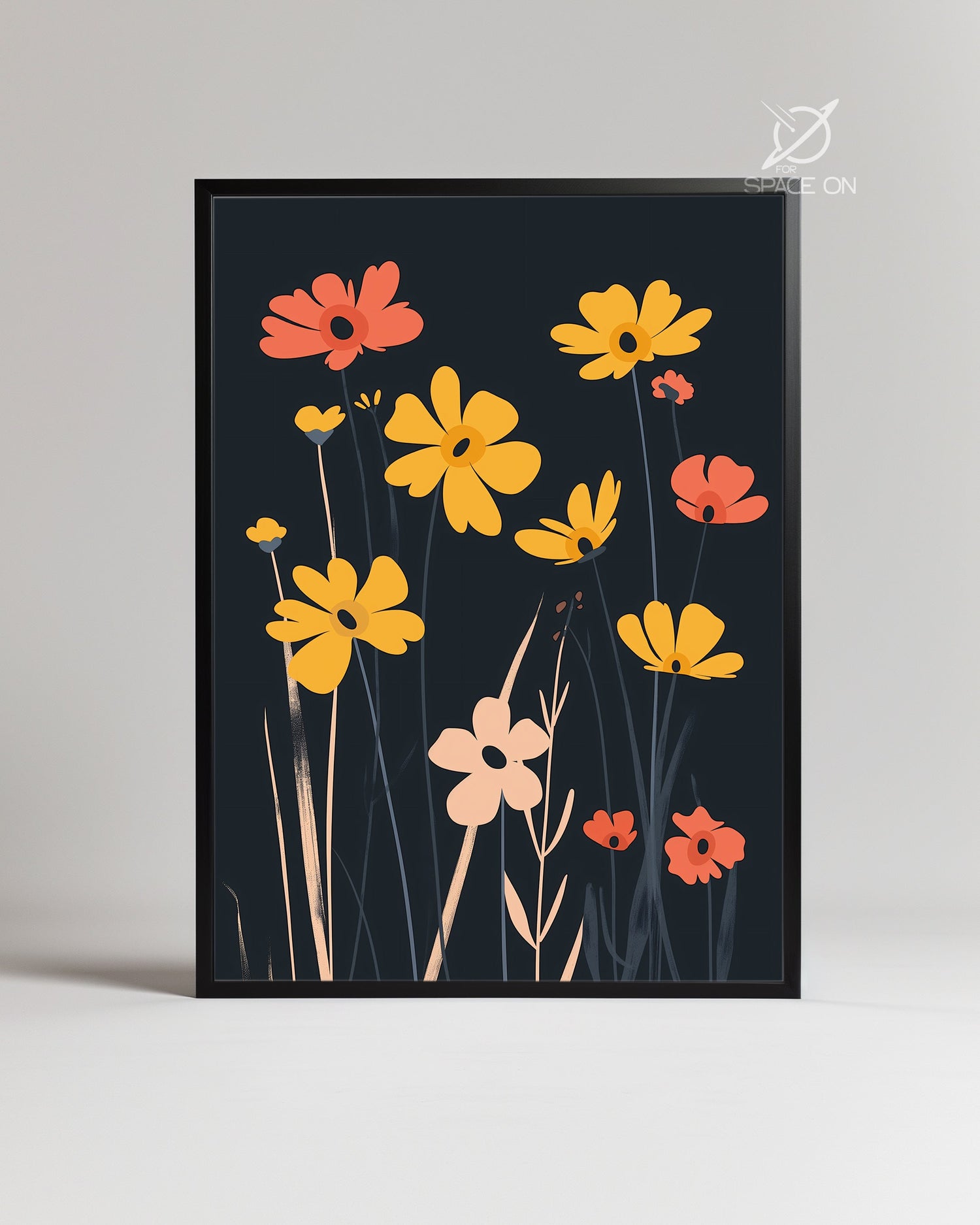 Soleil Obscur Poster Tablosu