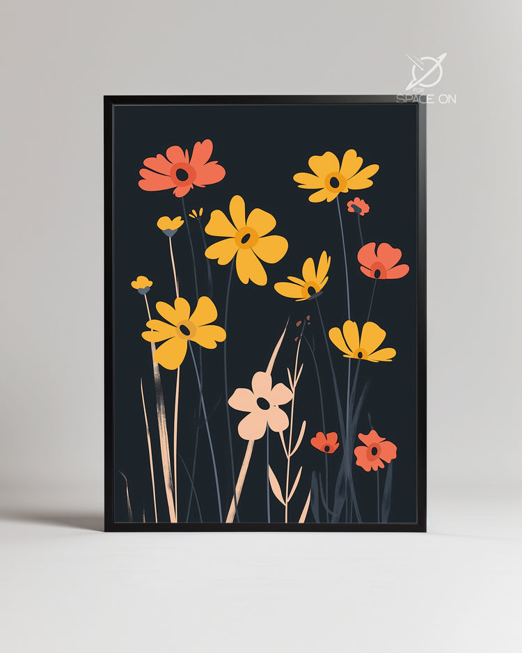 Soleil Obscur Poster Tablosu