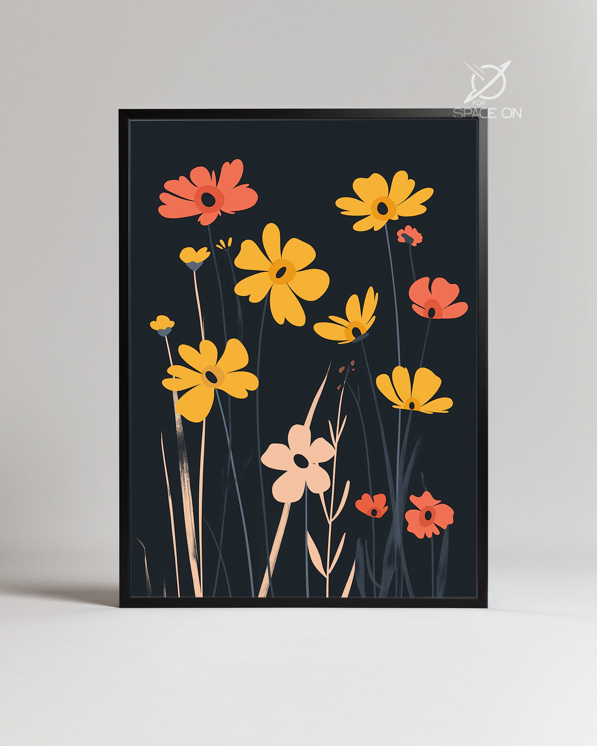 Soleil Obscur Poster Tablosu