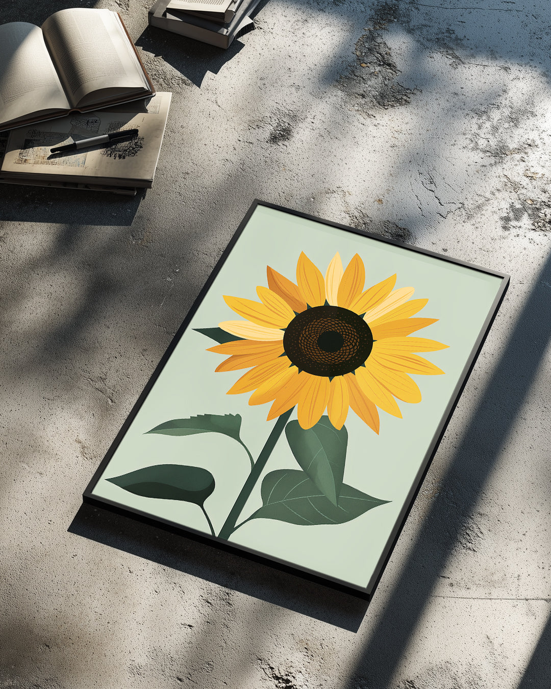 Soleil Vert Poster Tablosu