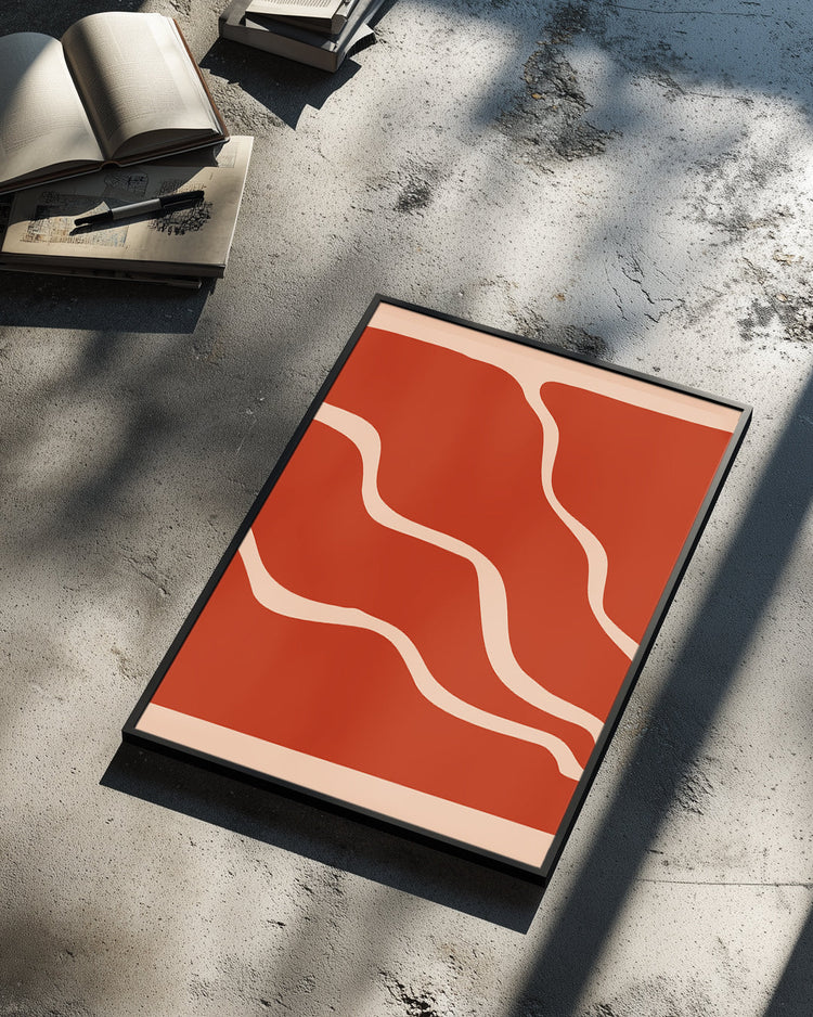 Soleil Wave Poster Tablosu