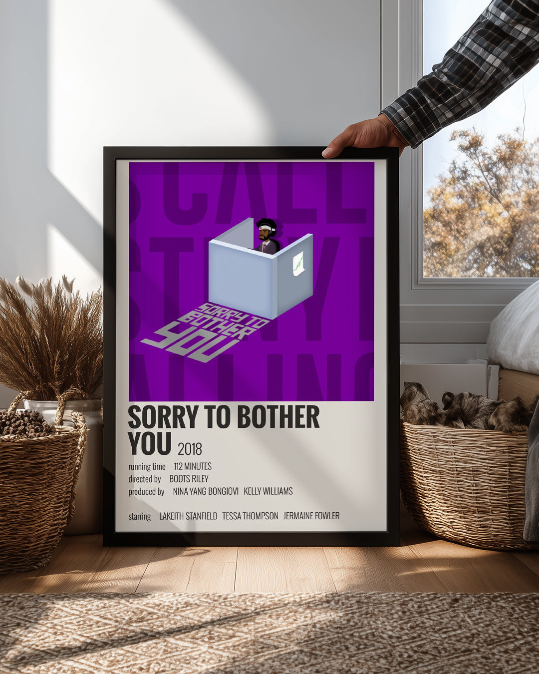 Sorry To Bother You Poster Tablosu