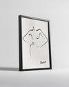 Soyut Gövde - Pablo Picasso Poster Tablosu
