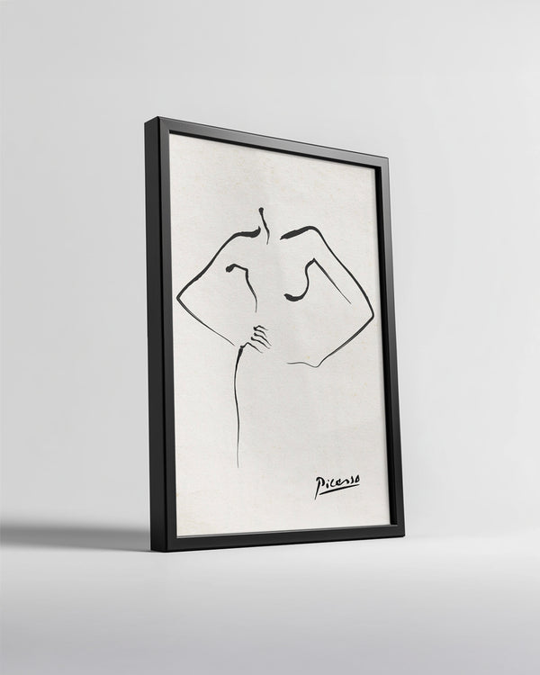 Soyut Gövde - Pablo Picasso Poster Tablosu