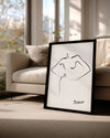 Soyut Gövde - Pablo Picasso Poster Tablosu