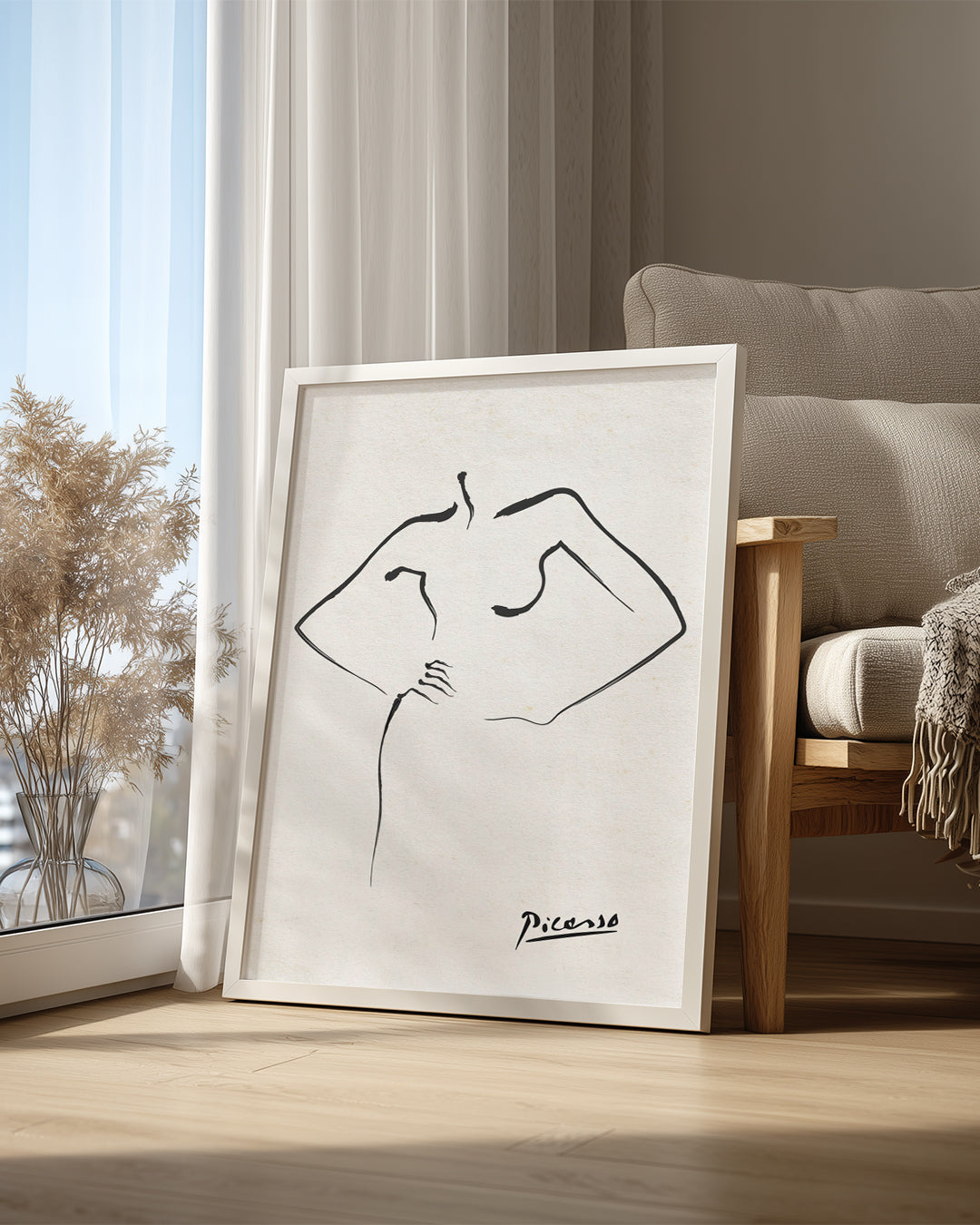 Soyut Gövde - Pablo Picasso Poster Tablosu