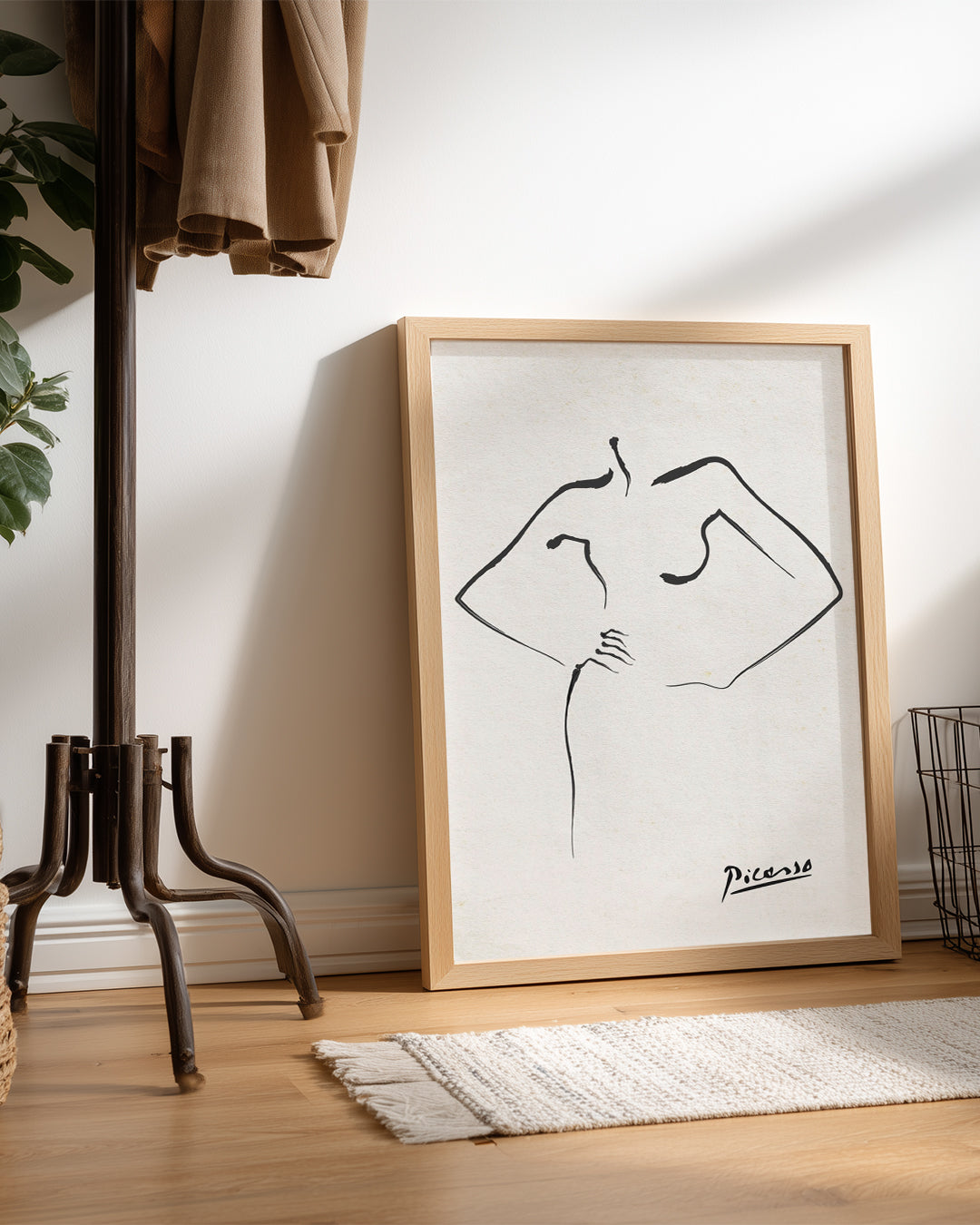 Soyut Gövde - Pablo Picasso Poster Tablosu
