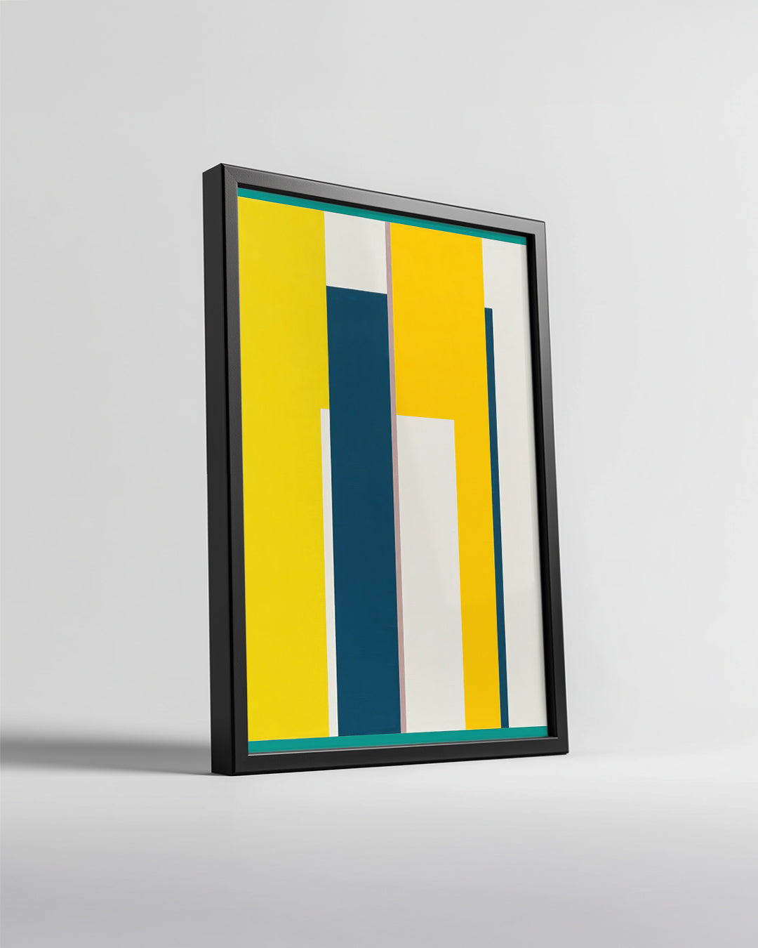 Soyut Renk Kompozisyonu - Modern Sanat Anlamı Poster Tablosu