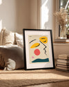 Soyut Yüz - Pablo Picasso Poster Tablosu