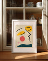 Soyut Yüz - Pablo Picasso Poster Tablosu