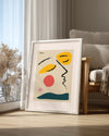 Soyut Yüz - Pablo Picasso Poster Tablosu