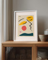 Soyut Yüz - Pablo Picasso Poster Tablosu