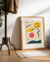 Soyut Yüz - Pablo Picasso Poster Tablosu