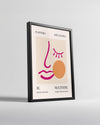 Soyut Yüz Çizimi - Henri Matisse - 1955 Poster Tablosu