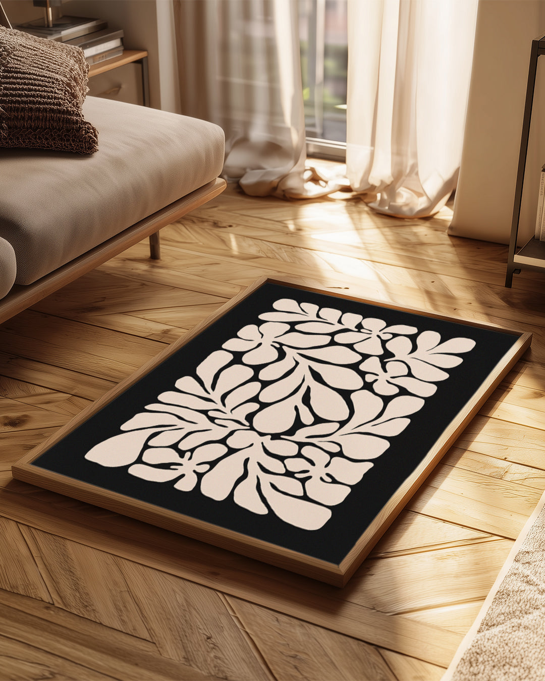 Space Bloom Poster Tablosu