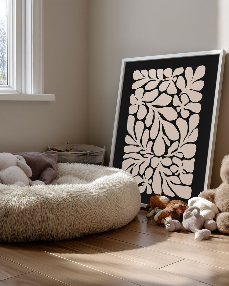 Space Bloom Poster Tablosu